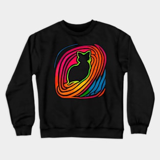 Yarn Cat 1 Crewneck Sweatshirt